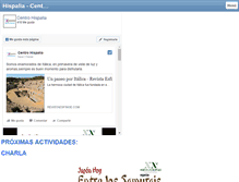 Tablet Screenshot of centrohispalia.org